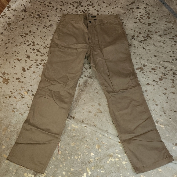 Carhartt Brown Chinos Classic Cotton Blend - Picture 1 of 4